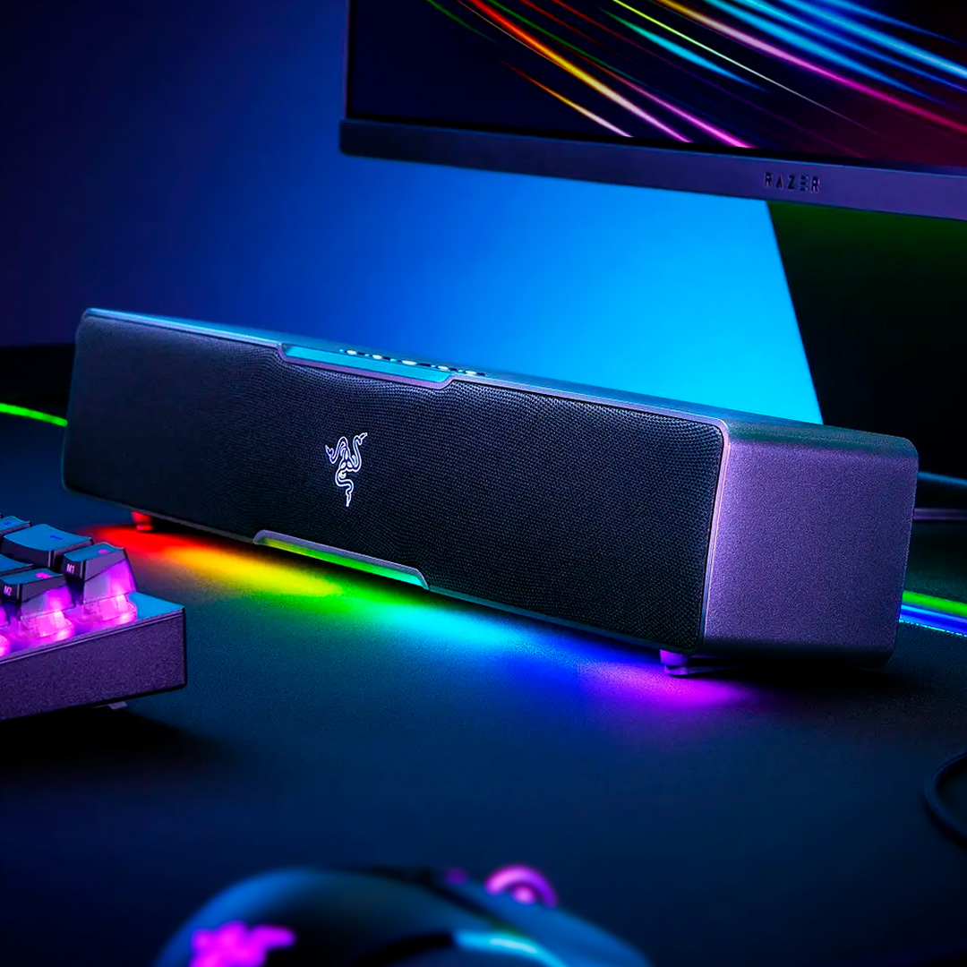 『ひなの』Razer レイザー Leviathan V2 X Soundbar Razer Leviathan V2 X con THX Spatial Audio, Razer Chroma
