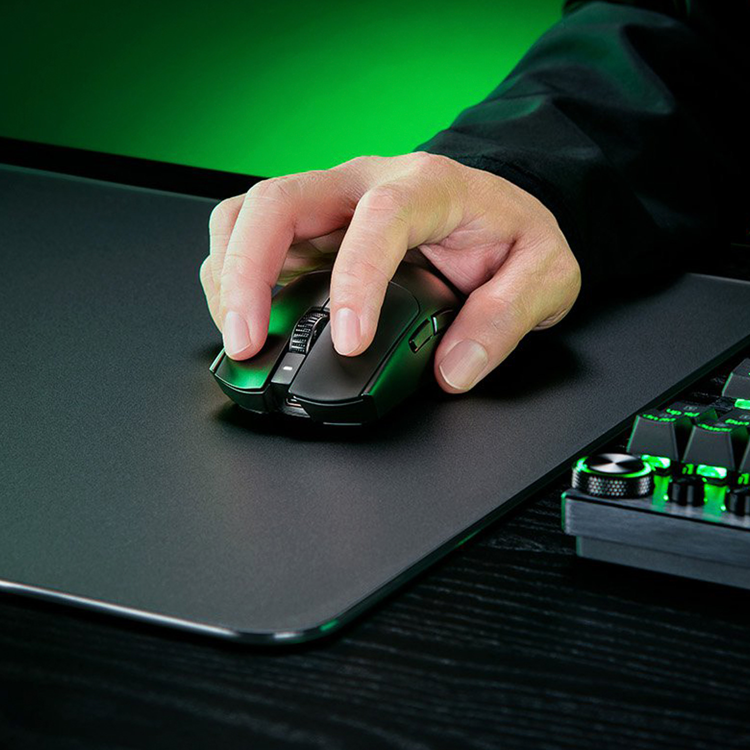 Mouse Razer Viper V3 Pro con sensor óptico focus pro y switches