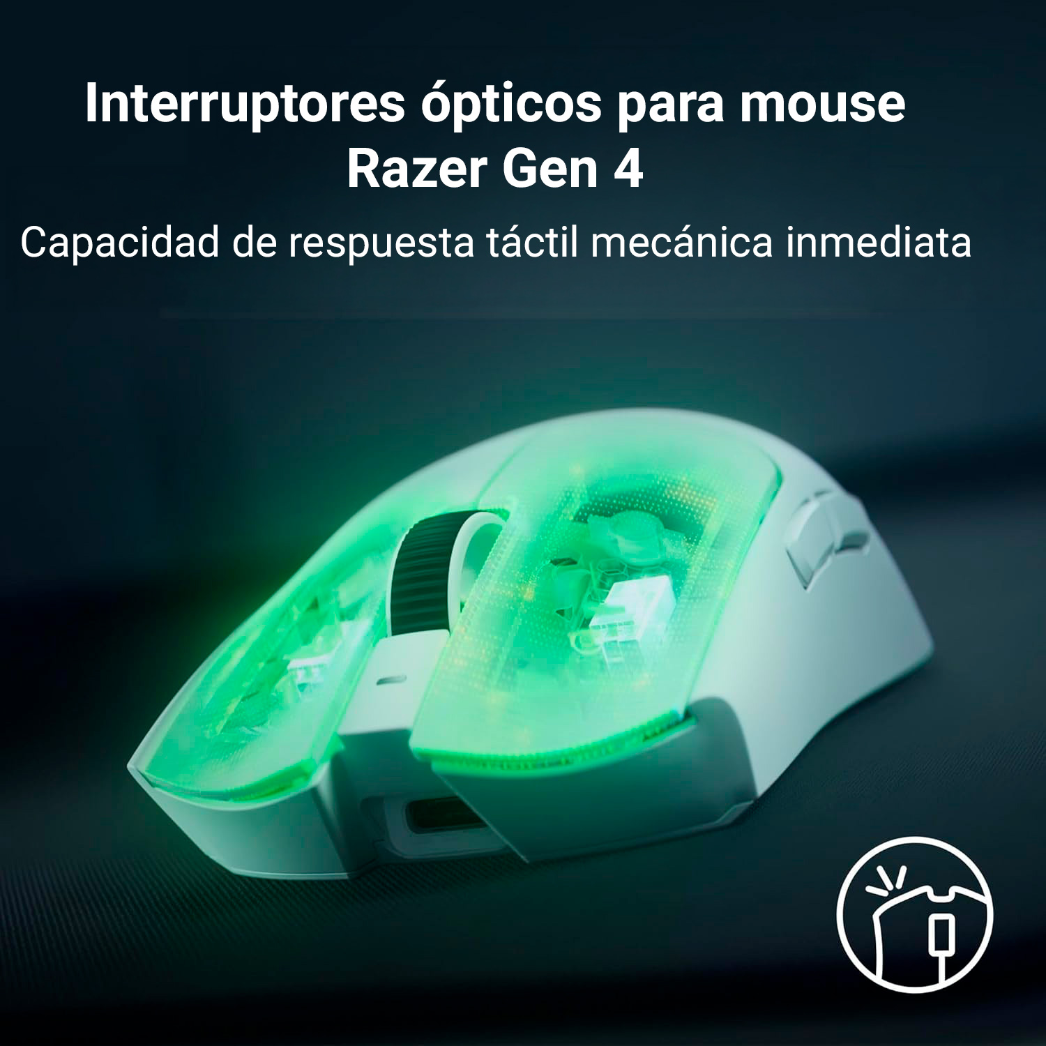Mouse Razer Viper V4 Pro con 50.000PPP de sensibilidad y switches