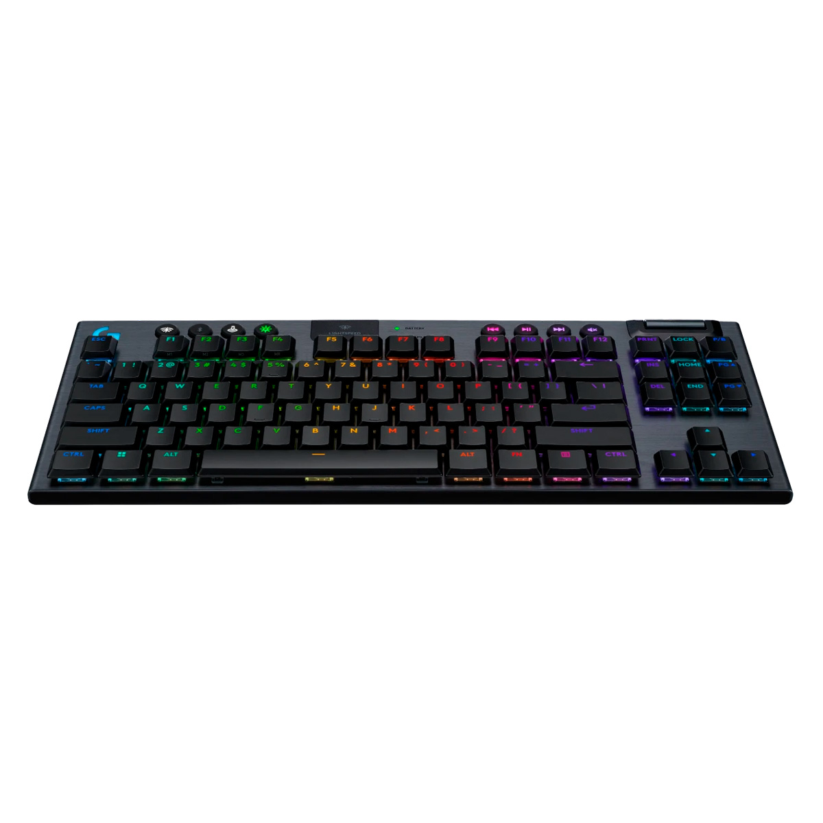 Teclado Gamer Logitech G915 X Lightspeed TKL inalámbrico, con