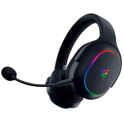 Los audífonos Razer Barracuda X Chroma son el accesorio perfecto para los amantes de la música y los juegos. Con una impedancia de 32Ω, un driver de 40mm y almohadillas ovaladas, garantizan comodidad durante horas de uso ofreciendo una experiencia de audio envolvente. Además, cuentan con iluminación Chroma RGB en 6 zonas diferentes, lo que le da un toque único y personalizable. No tienes que preocuparte por quedarte sin batería en medio de una sesión de juegos, ya que posee una duración de batería de hasta 70 horas y cuentan con carga rápida.