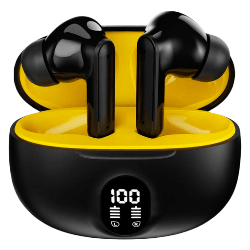 Estos audífonos Kolke son el complemento perfecto para disfrutar de tu música favorita en cualquier momento y lugar. Con función ANC y ENC, efecto de cancelación activa de ruido de 25dB y Bluetooth 5.3, te sumergirás en un sonido de alta calidad sin interrupciones. Además, cuenta con pantalla LED, indicador de batería y control táctil para que puedas disfrutar de horas de tu música preferida sin interrupciones.