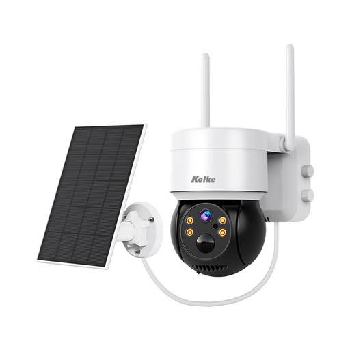 La Cámara de Seguridad KOLKE con resolución de 4MP es una solución avanzada para vigilancia tanto en interiores como en exteriores. Está equipada con visión nocturna a color, lo que permite monitorear espacios incluso en condiciones de poca luz sin perder calidad de imagen. Cuenta con una lente de 3,6mm que ofrece un ángulo de visión amplio y claro. Integra un sensor de inducción corporal infrarrojo PIR que, combinado con la tecnología de detección de forma humana mediante inteligencia artificial, permite identificar movimientos reales y reducir falsas alarmas. Dispone de un sistema de alarma que se activa automáticamente ante movimientos detectados y cuenta con audio bidireccional, lo que permite escuchar y hablar en tiempo real desde la aplicación móvil. Además su diseño robusto con certificación de resistencia al agua IP66 garantiza un funcionamiento óptimo bajo diversas condiciones climáticas.