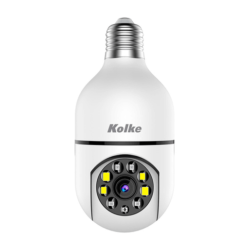 La cámara interior Kolke de 3.0MP con WiFi es un innovador dispositivo de seguridad que cuenta con características de vanguardia para brindar una vigilancia óptima. Con su doble iluminación de 4 luces LED IR y 4 luces Blancas, permite una visión nocturna a color de alta calidad. La conectividad WiFi doble banda garantiza una conexión estable y rápida, con micrófono y parlante integrados que permite hablar y escuchar en tiempo real. Además, cuenta con un lente HD de 3.6mm, interruptor automático entre el modo de visión diurna y nocturna, rotación horizontal de 355° y vertical de 75°, detección de movimiento, seguimiento de movimiento y registro en la nube o almacenamiento en tarjeta SD.
