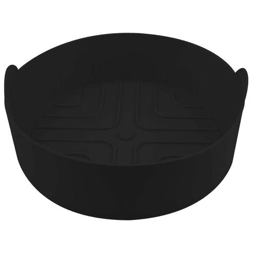 Este molde para freidora CROiX, fabricado en silicona de calidad alimentaria es la solución perfecta para preparar tus recetas favoritas de manera segura y saludable. Con una resistencia excepcional a temperaturas, es ideal para cocinar en freidoras de aire y hornos. Su diseño antiadherente y reutilizable facilita la extracción de alimentos y garantiza una limpieza sencilla, ya que es apto para lavavajillas. Además, incorpora asas laterales que proporcionan un manejo cómodo y seguro, combinando practicidad y durabilidad en un solo producto.