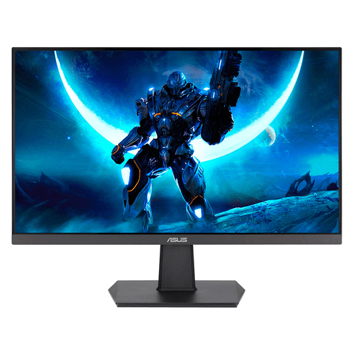 El monitor gamer ASUS VA24EHF ofrece una experiencia visual fluida gracias a su frecuencia de actualización de 100Hz y tiempo de respuesta MPRT de 1ms, ideales para juegos de ritmo rápido y animaciones suaves sin desgarros ni interrupciones gracias a la tecnología Adaptive-Sync. Su pantalla Full HD con panel IPS sin marco brinda colores vivos y un amplio ángulo de visión de 178°, perfecto para trabajo, entretenimiento o gaming. Incluye la exclusiva tecla GamePlus con retícula, temporizador y contador de FPS para mejorar tus partidas, y está equipado con las tecnologías ASUS Eye Care, Flicker Free y filtro de luz azul certificado por TÜV Rheinland, que protegen tu vista y reducen la fatiga ocular en sesiones prolongadas.