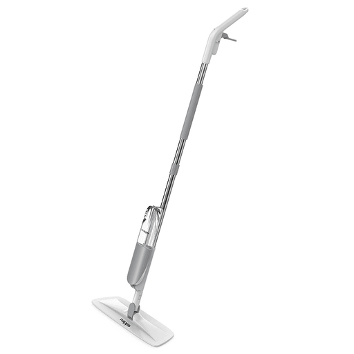 Limpia tu hogar de forma rápida y sencilla con la mopa spray Nappo, diseñada para ofrecer practicidad y excelentes resultados en cada pasada. Su diseño ergonómico, combinado con la función spray y una almohadilla súper absorbente, permite retirar suciedad y manchas en poco tiempo y sin esfuerzo. La botella de 300ml incluida puede llenarse con agua, desinfectantes o fragancias, adaptándose a tus preferencias de limpieza. Además esta fabricada con materiales resistentes, es fácil de armar y cuenta con un cabezal rotativo de 360° que te permite llegar a rincones y zonas de difícil acceso.