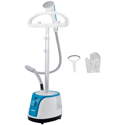 Deja tus prendas perfectas para usar en cualquier ocasión con esta plancha a vapor NAPPO. Cuenta con una potencia de 1800W, 2 niveles de vapor para elegir según la prenda y un tanque de 2.0 litros de capacidad. En 45 segundos está lista para usarse con un sistema de vapor continuo que funciona durante 55 minutos.