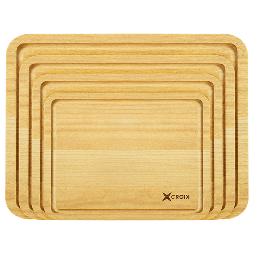 Este set de tablas es ideal para cortar todo tipo de alimentos, desde carnes y vegetales hasta quesos y panes. Cuenta con cuatro unidades de diferentes tamaños para que puedas utilizar cada una de ellas dependiendo de tus necesidades. Su superficie lisa y uniforme facilita la limpieza, lo que las convierte en una excelente opción para cualquier cocina. Además, al estar hechas de bamboo, podrás disfrutar de una gran resistencia ante el uso diario y la humedad.