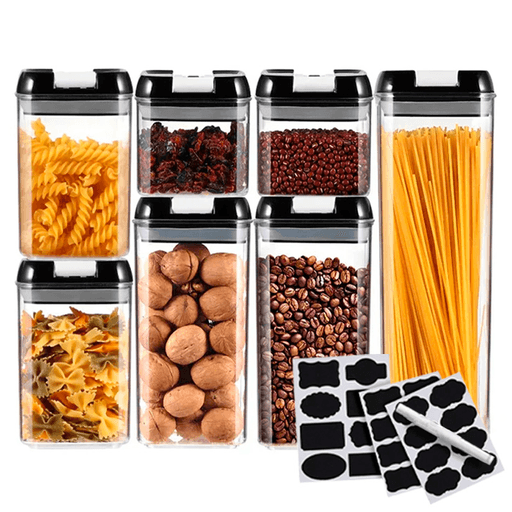El set de 7 recipientes CROiX apilables con tapa y sello de goma es la solución perfecta para organizar tus alimentos de forma segura y conveniente. Además, no son tóxicos ni inodoros, garantizando la frescura y calidad de tu comida. Su diseño transparente permite identificar fácilmente su contenido, son fáciles de limpiar, resistentes y duraderos. Gracias a que son libres de BPA podrás conservas tranquilamente tus comestibles.