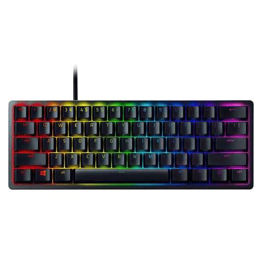 Formato pequeño y gran rendimiento con una alta velocidad de respuesta. Optimiza cada centímetro de espacio de juego, sin sacrificar desempeño alguno con el nuevo Razer Huntsman Mini. Sus interruptores ópticos morados, te permitirán ver cómo tus acciones se realizan al instante, gracias a su reducido tiempo de actuación. Su iluminación LED de 16.8 millones de colores le brindarán estilo a tu setup de forma personalizada.