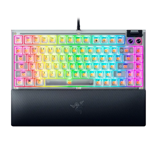 Teclado Gamer Razer BlackWidow V4 75% con iluminación RGB y switches ...