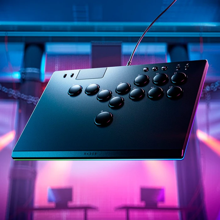 Arcade Razer Kitsune con switches mecánicos e iluminación Razer