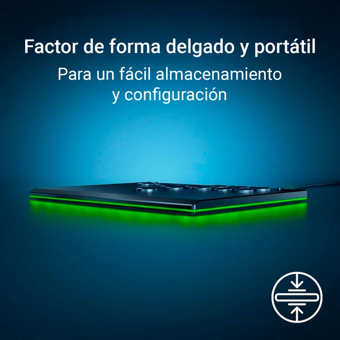 Arcade Razer Kitsune con switches mecánicos e iluminación Razer