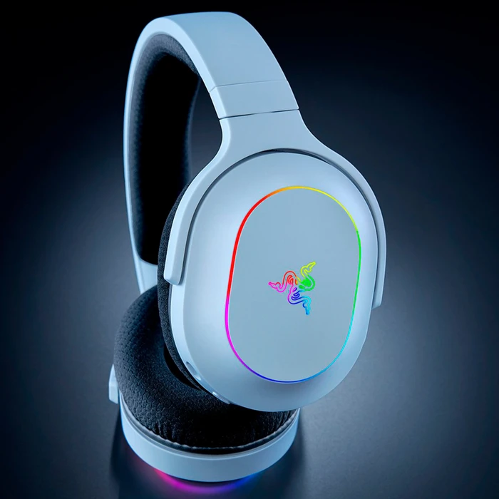 Razer BARRACUDA X CHROMA ホワイト Audífonos Razer Barracuda X Chroma con iluminación Chroma RGB y