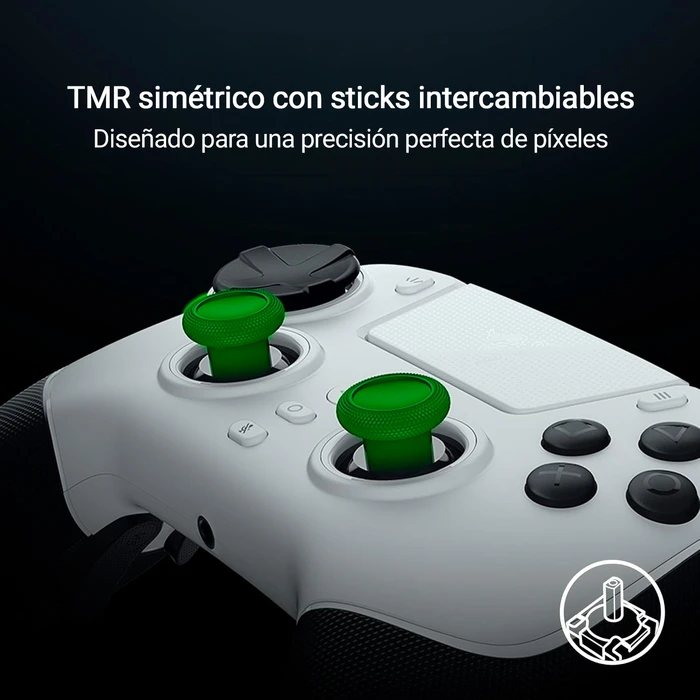 Joystick Razer Raiju V3 con 6 botones reasignables y mando TMR