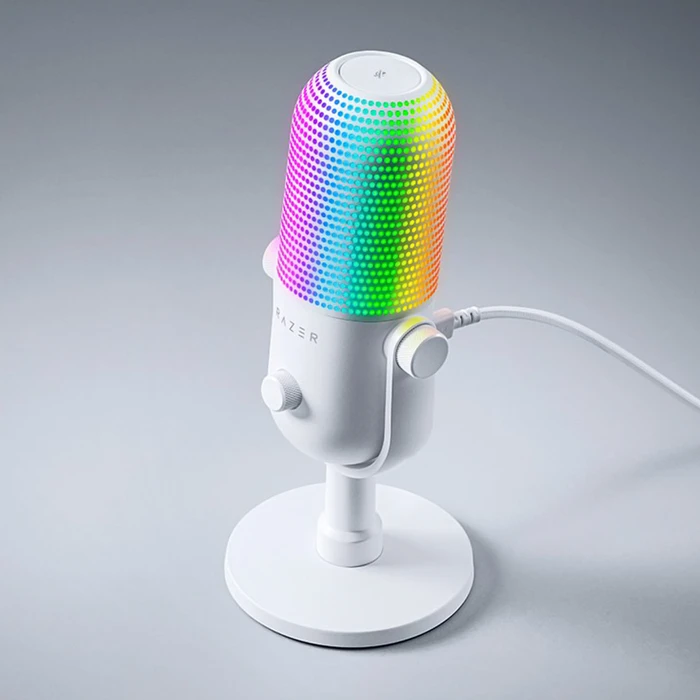 Micrófono Razer Seiren V3 Chroma con sensibilidad -34dB