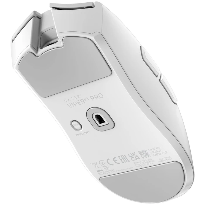 Razer Viper V3 Pro ホワイト 8Kモデル メーカー保証期間内 Mouse Razer Viper V3 Pro con sensor óptico focus pro y switches