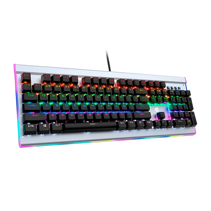 Teclado Gamer HP GK520 mecánico, antighosting con Switch Blue