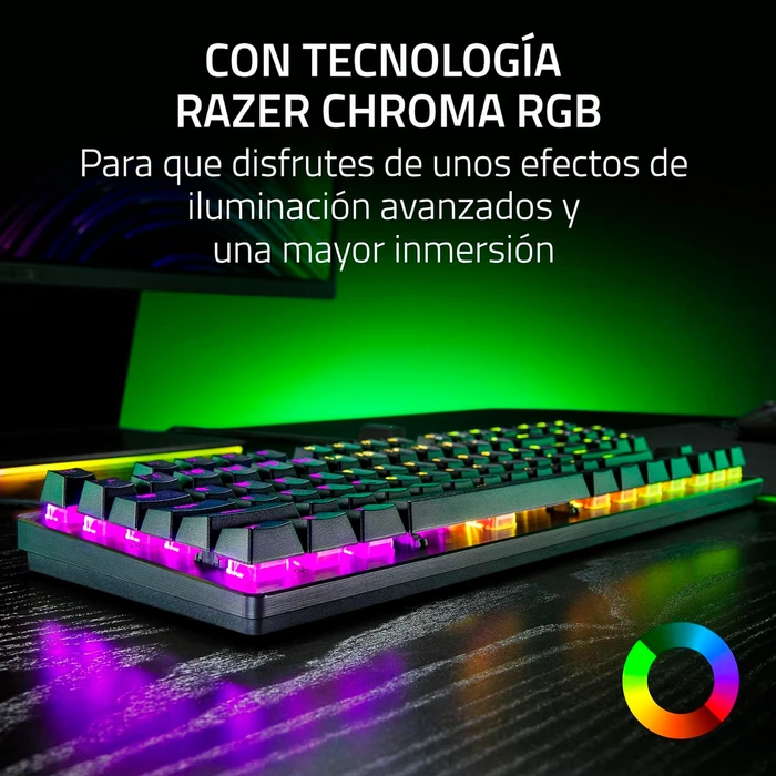 Teclado Razer Huntsman V3 X Tenkeyless con switches ópticos y