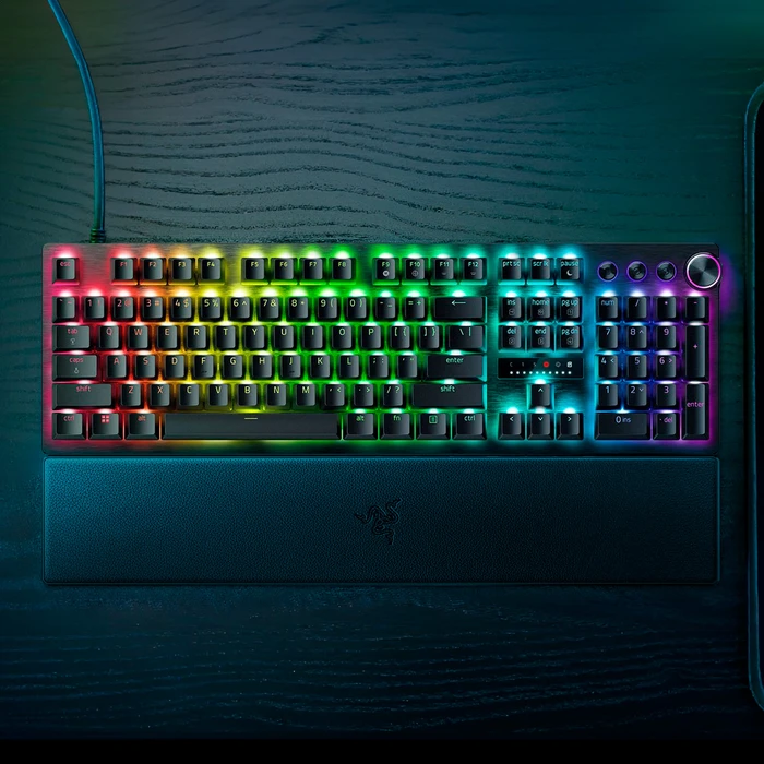 Teclado Razer Huntsman V3 Pro con switches ópticos analógicos y
